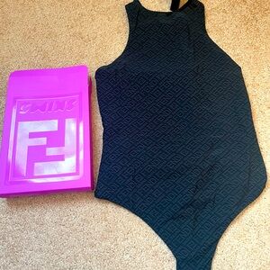 SKIMS Fendi High Neck Bodysuit